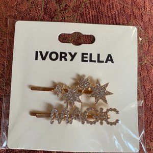 2020 Christmas Exclusive Ivory Ella Hair Clips